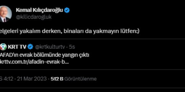 belgeleri yakayım derken binaları da yakmayın lütfen