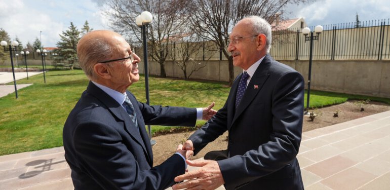 Kılıçdaroğlu, 10. Cumhurbaşkanı Ahmet Necdet Sezer’le görüştü