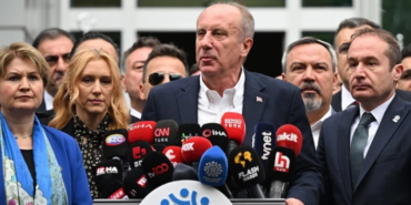 Memleket Partisi Genel Başkanı Muharrem İnce, cumhurbaşkanı adaylığından çekildiğini açıkladı.