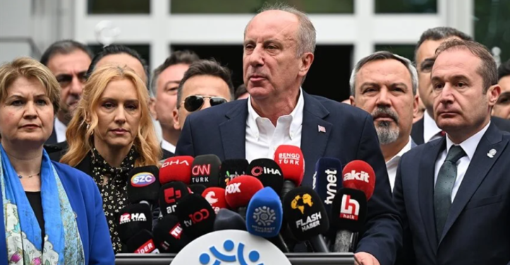Muharrem İnce, 14 Mayıs seçimlerine 3 gün kala adaylıktan çekildiğini açıkladı