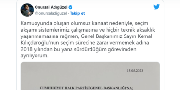 Onursal Adıgüzel'den ilk açıklama