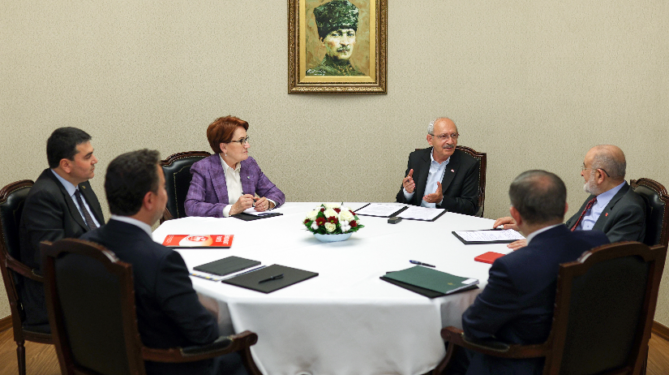 Millet İttifakı liderleri bir araya geldi