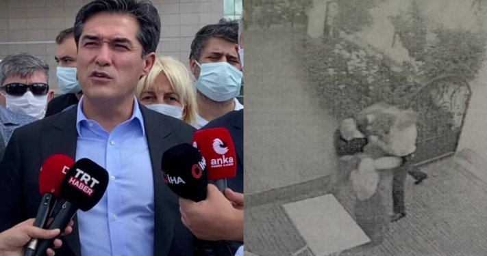 İYİ Parti ilçe başkanı bir müezzinin saldırısına uğradı