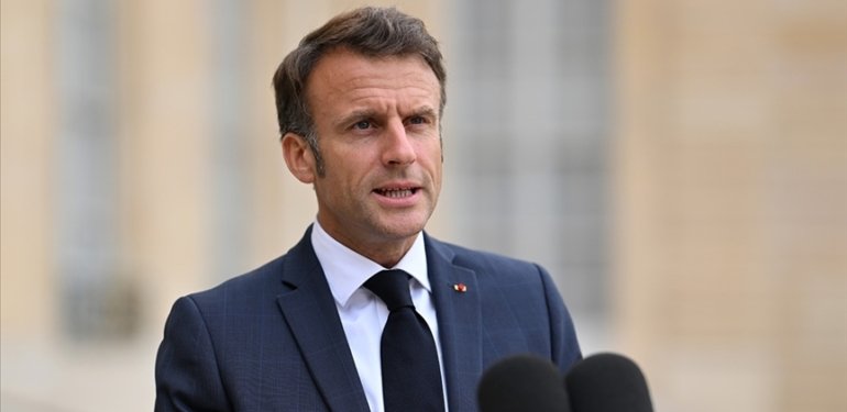 Macron’dan terör örgütleriyle mücadelede uluslararası koalisyon kurulması çağrısı