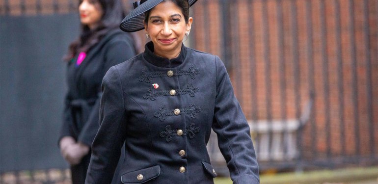 Görevden Alınan İngiltere İçişleri Bakanı, Başbakan Rishi Sunak’ı Suçladı