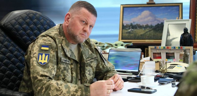 Ukrayna Genelkurmay Başkanı Zalujnıy’ın Ofisinde Dinleme Cihazı Bulundu