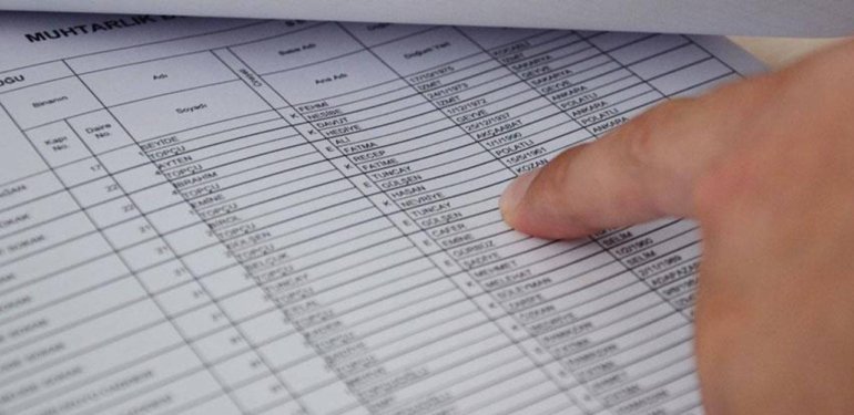 31 Mart Yerel Seçimleri Öncesi Seçmen Listelerine İtiraz için Son Gün