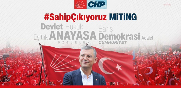 Özgür Özel’den “Sahip Çıkıyoruz” Mitingine Çağrı