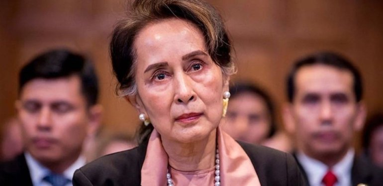 Myanmar’da Aung San Suu Çii’nin Cezası Ev Hapsine Çevrildi