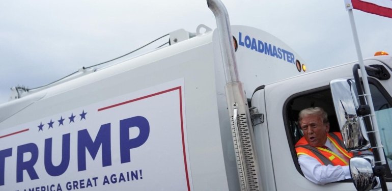 Donald Trump’ın Çöp Kamyonu Eylemi ve Biden’ın Açıklamaları
