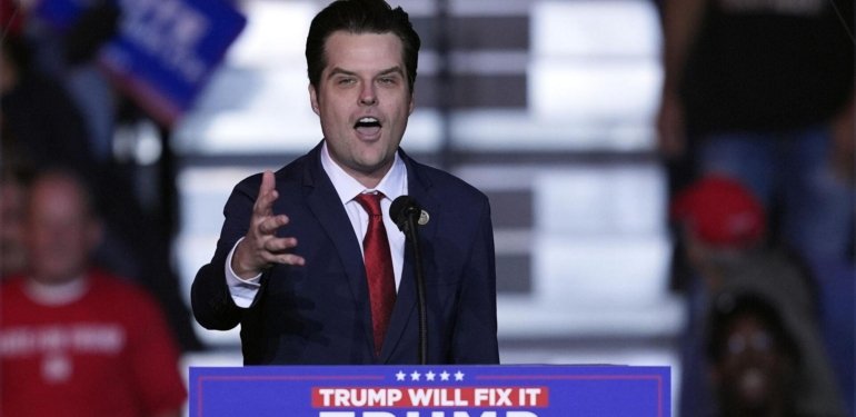 Donald Trump’ın Matt Gaetz’i Adalet Bakanı Adayı Olarak Belirlemesi