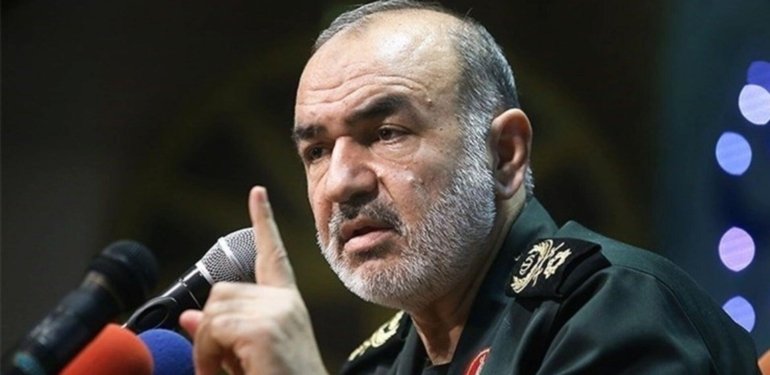 Meşhed’de Devrim Muhafızları Genel Komutanı Hüseyin Selami’nin Açıklamaları