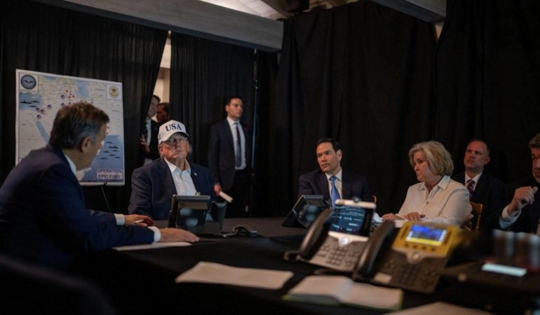 Trump’a Sunulan Görüntüler: İran’a Yönelik Saldırılar Hakkında Yeni Bilgilendirme